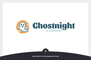 Ghost Night Logo Template, a Branding & Logo Template by LOGOMAGINE (Thumbnail 6 of 16)