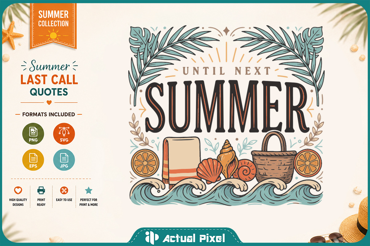 Summer Last Call Bundle, a Seasonal Illustration by Actual Pixel (Photo 17 of 23)