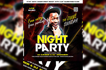 Night Party Flyer