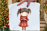 Cozy Christmas Sublimation Clipart, an Illustration by Craft Nest (Thumbnail 6 of 9)
