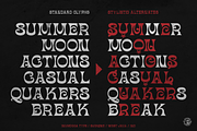 BuckOne, a Serif Font by inumocca_type (Thumbnail 9 of 14)
