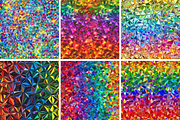 Rainbow Prismatic Texture Patterns, a Pattern Graphic by PrintablesByFranklyn (Thumbnail 2 of 4)
