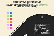 Long Sleeve Mockup Gildan 2400&5400, a Shirt Mockup by Infinity Mockups (Thumbnail 3 of 6)