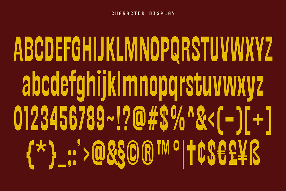 GW Quetaro Pro, a Font by Goodwheel Studio (Photo 2 of 18)