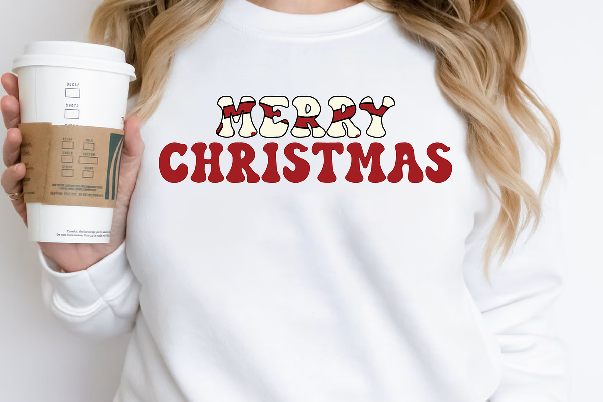 Christmas Party - Retro Font, a Sans Serif Font by Mini_World (Photo 4 of 5)