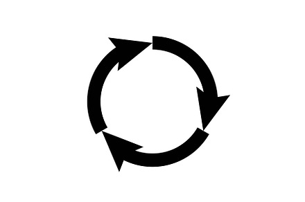 Refresh Icon, an Outline Icon by Sumberpangan
