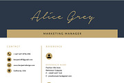 Resume Template/CV Template, a Resume Template by Symie Design (Thumbnail 7 of 7)