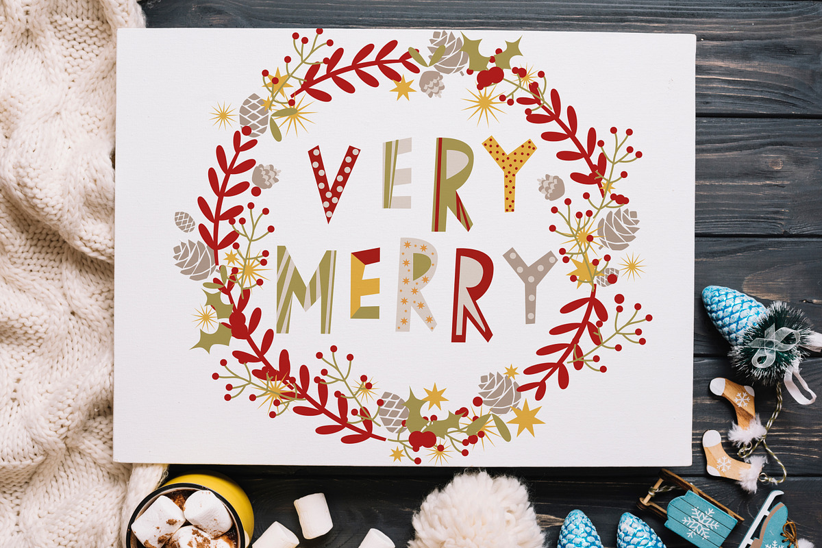 Very merry. Xmas patterns, a Pattern Graphic by Lineli (Photo 9 of 11)