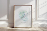 Watercolor Map of Greece, a Graphic by Beloved Paper (Thumbnail 2 of 6)