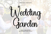 Wedding Garden, a Handwritten Font by InermediaSTUDIO (Thumbnail 1 of 7)