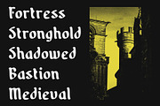 CS Snapper Drawn, a Blackletter Font by Craft Supply Co. (Thumbnail 2 of 8)