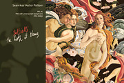 The Venus. Seamless Vector Pattern, a Pattern Graphic by PatternsBlooming (Thumbnail 1 of 3)