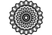 Intricate Black Mandala Circle, a Decorative Illustration by Designer_Momina (Thumbnail 19 of 20)