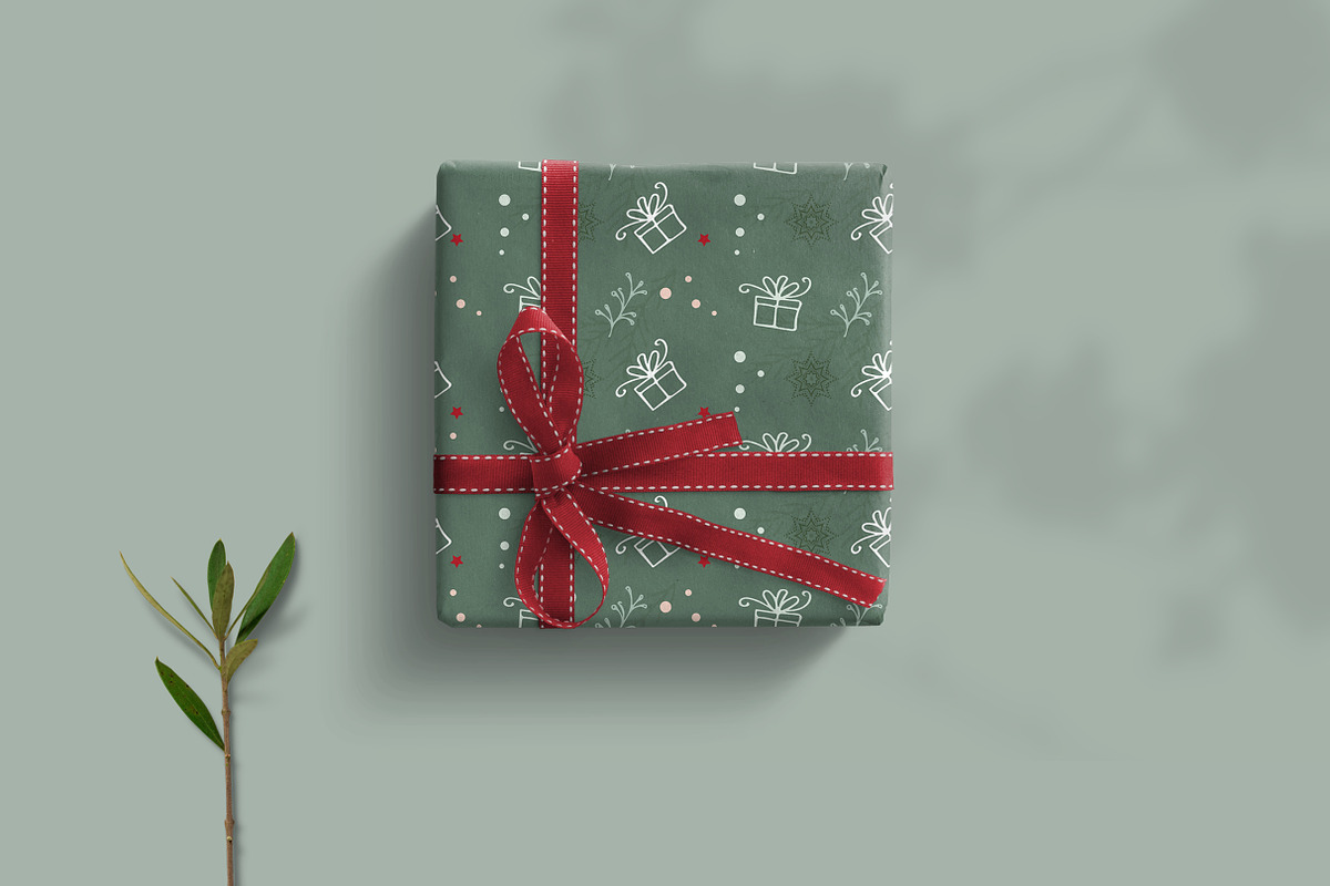Holly Jolly Christmas Patterns Set, a Pattern Graphic by R-studio (Photo 2 of 6)
