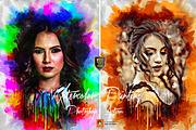 Watercolor Painting Photoshop Action