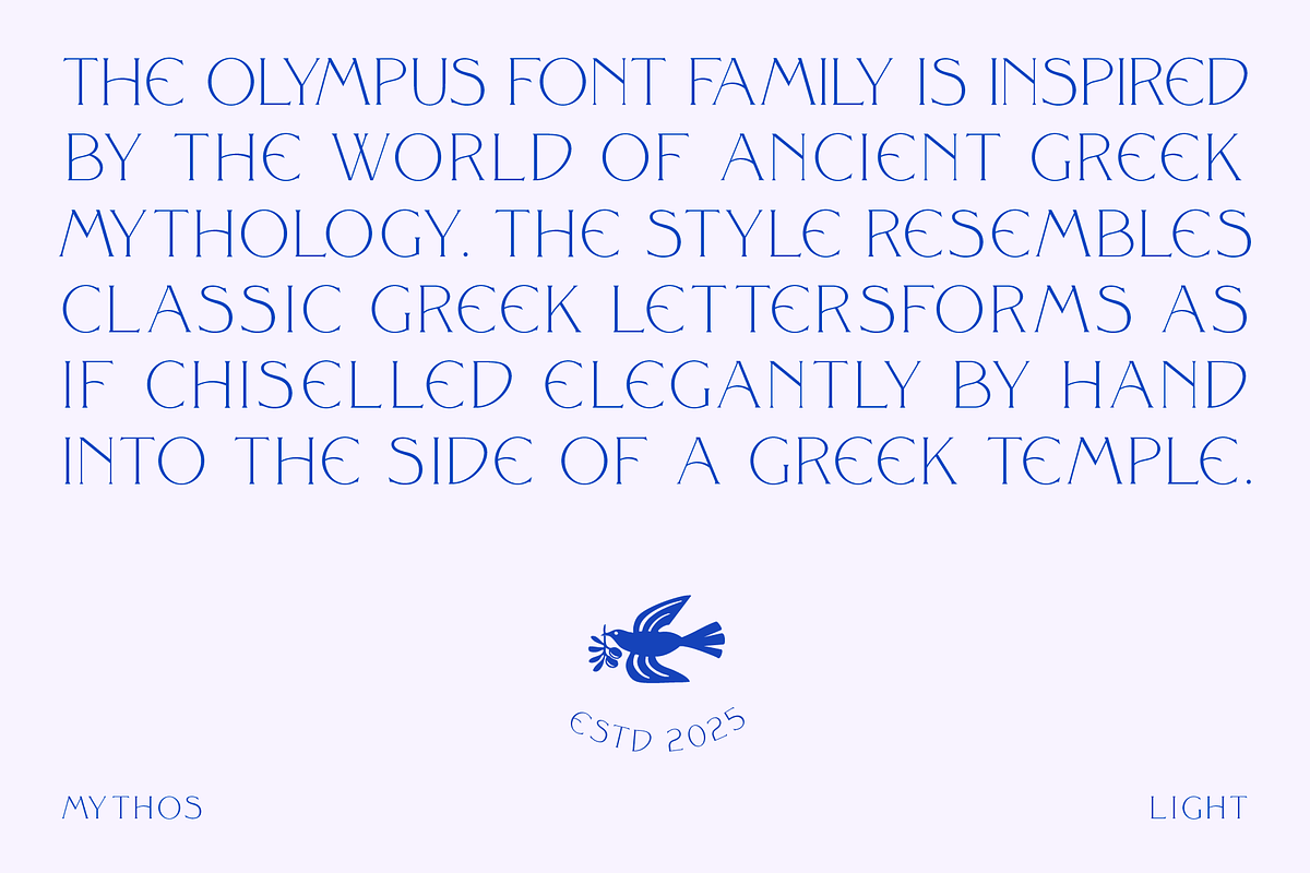 Olympus Font Family, a Serif Font by Hemphill Co (Photo 3 of 14)