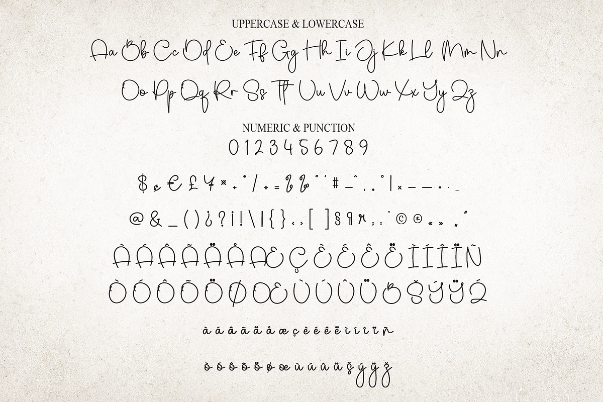 Vintage | Script Font, a Handwritten Font by Scratchones (Photo 7 of 9)