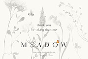Meadow Wildflower Graphics, an Illustration by Twigs and Twine (Thumbnail 14 of 14)