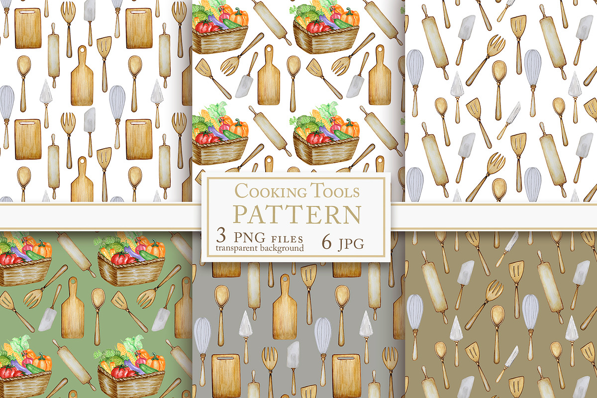 Cooking wooden tool clipart, an Object Graphic by svetlanaARTdreams (Photo 7 of 11)