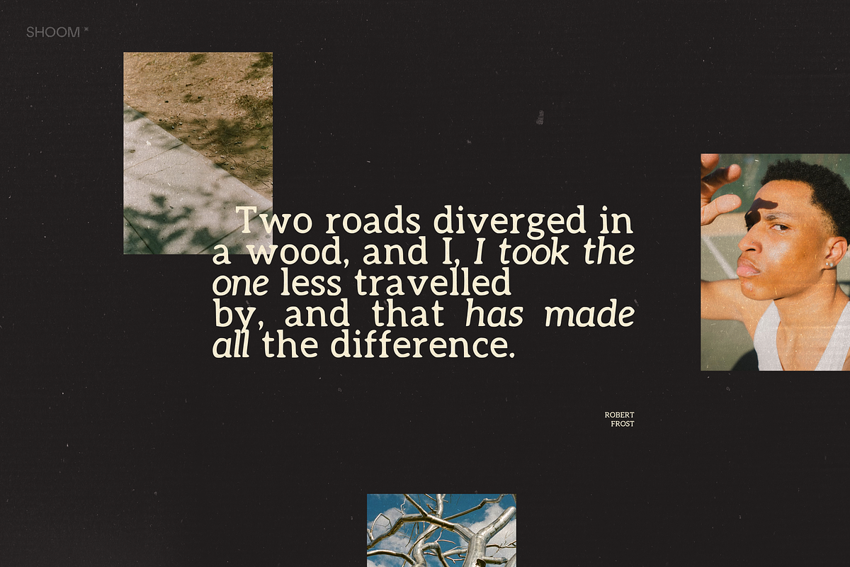 Raw Serif - Handwritten Font Family, a Serif Font by SHOOM HOUSE (Photo 2 of 12)