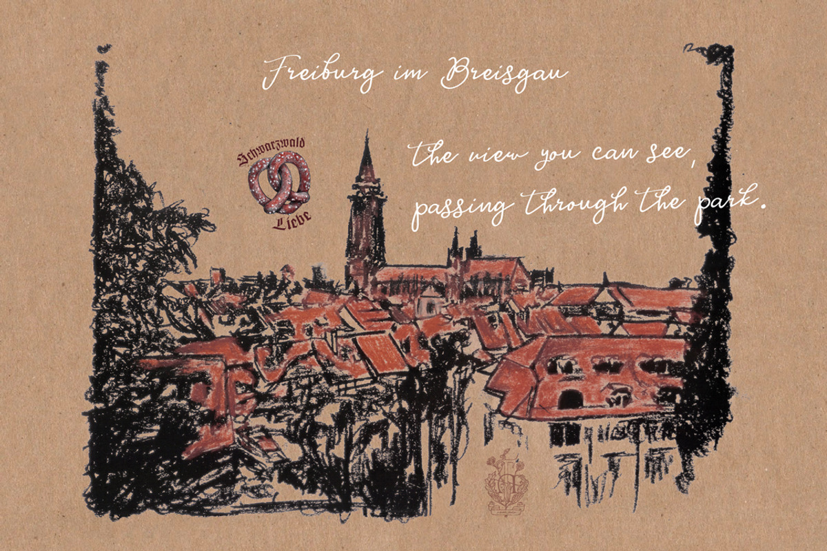 Schwarzwald Liebe - Travel Sketches, a Food Illustration by Andrea Tardivo (Photo 5 of 8)