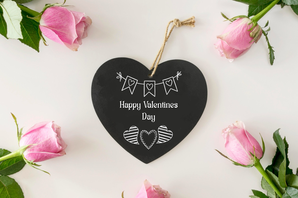 50 Valentine Procreate Stamps, a Brush Add-On by ArtGiftsStudio (Photo 2 of 5)