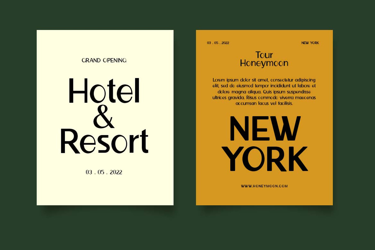 Tradehouse Sans Serif Family Font, a Sans Serif Font by UICreative (Photo 7 of 13)