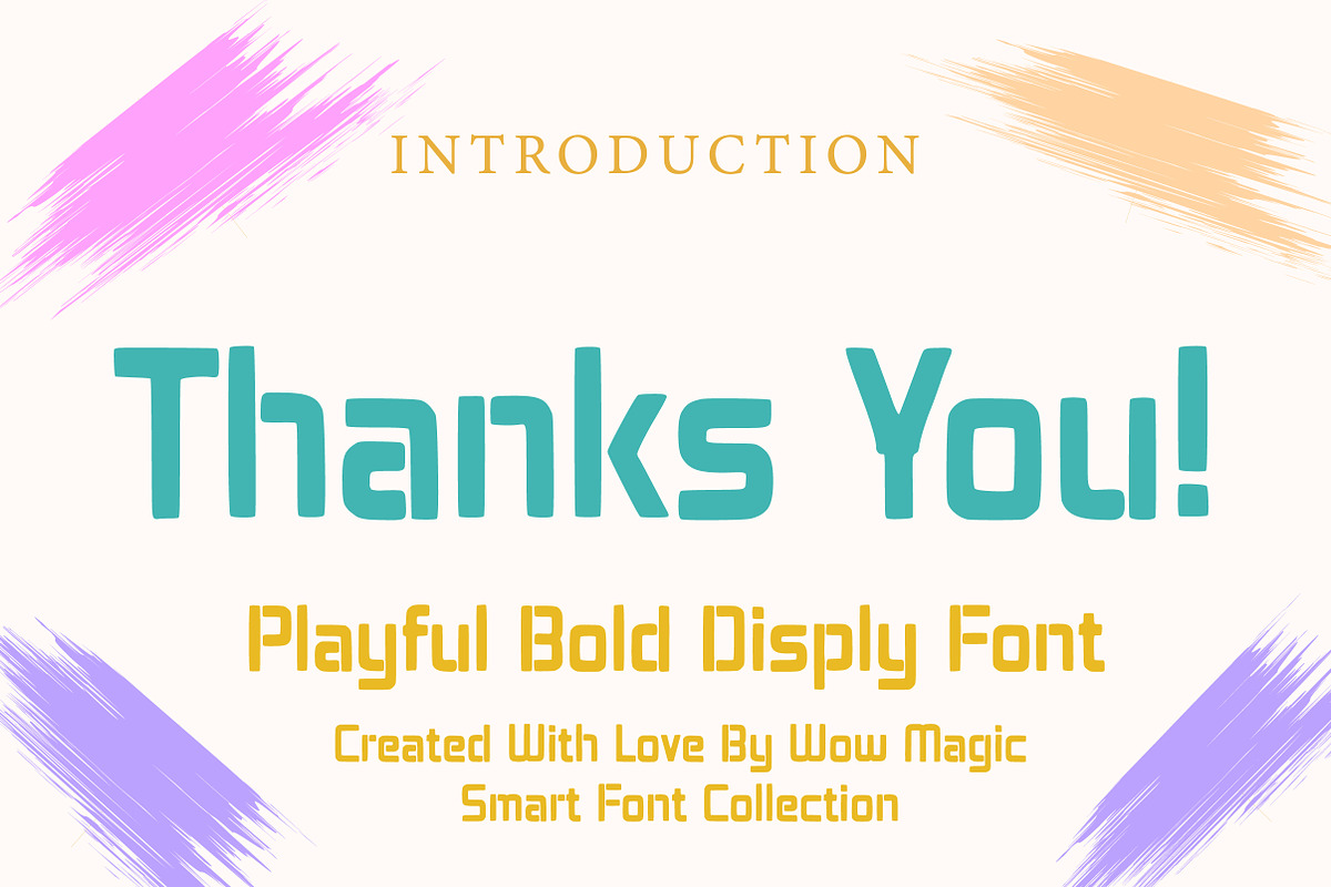 Fragmented, a Serif Font by Wow Magic (Photo 3 of 3)