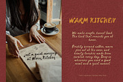 Handwritten ink script font Espresso, a Script Font by TD fonts (Thumbnail 3 of 12)