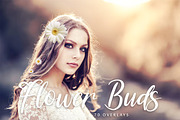 Flower Bud Overlays, an Object Graphic by VligCreativeStudio (Thumbnail 1 of 4)