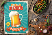 4 Original Food Poster Designs, a Flyer Template by Giraffarte (Thumbnail 4 of 5)