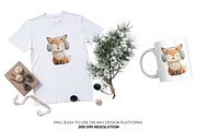 Cute Winter Animals Clipart, an Illustration by Markicha Art (Thumbnail 4 of 5)