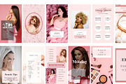 150 Editable Beauty and Skincare soc, a Social Media Template by MORION (Thumbnail 3 of 7)