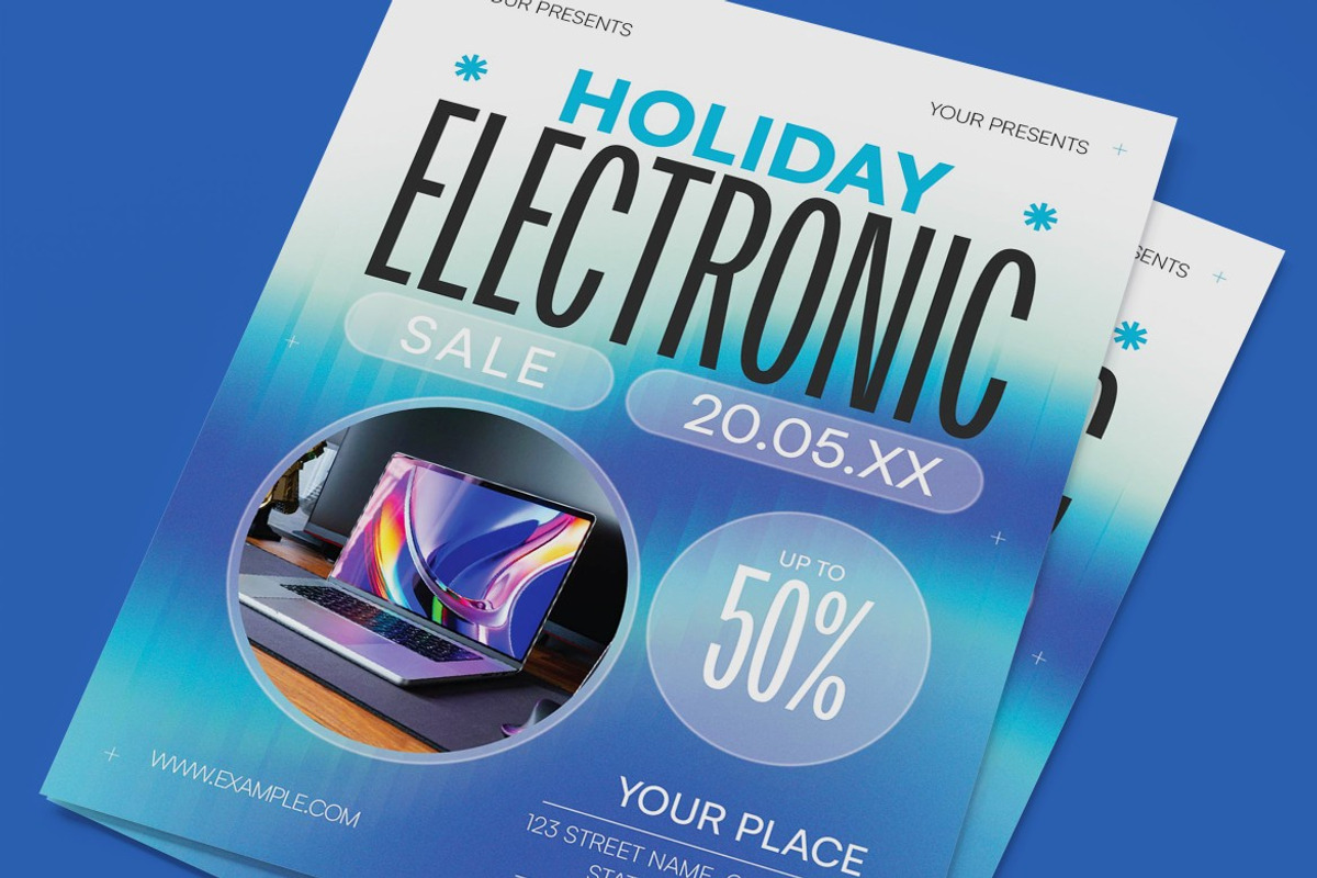 Electronics Holiday Sale Flyer preview 2