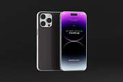 iPhone 14 Pro Max MockUp, a Product Mockup by PSD Market (Thumbnail 17 of 20)