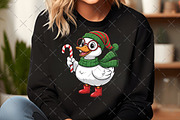 Funny Christmas Goose Sublimation, an Illustration by Craft Nest (Thumbnail 4 of 6)