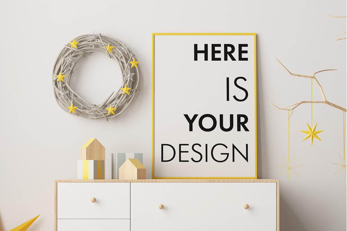 30 CHRISTMAS MOCKUPS. MEGABUNDLE, a Print Template by FilL239 (Photo 6 of 31)
