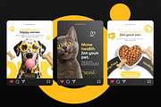 Social Media – PetShop (Psd+Canva), a Social Media Template by Nina Shaw (Thumbnail 3 of 11)