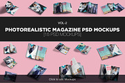 108 Magazine Mockups Bundle, a Print Template by ZippyPixels (Thumbnail 9 of 9)