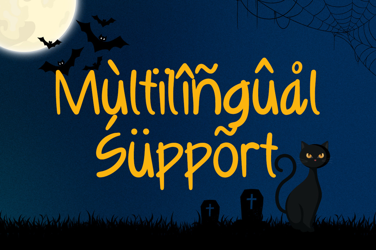 Frankenstay - Halloween Font, a Handwritten Font by Dhabee (Photo 2 of 10)