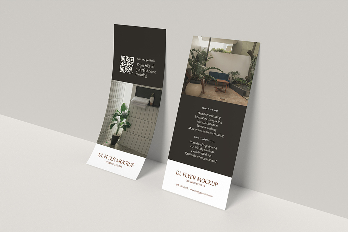 DL Flyer Mockup, an Advertising Mockup by swsi-studio (Photo 4 of 5)