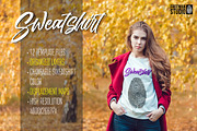 Sweatshirt Mock-Up Vol 3, a Hoody Mockup by Freeman Studio (Thumbnail 1 of 17)