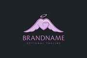 Angel Heart Custom Logo, a Branding & Logo Template by ARTE MIGUEL (Thumbnail 2 of 3)