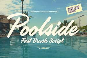 Poolside Brush Script