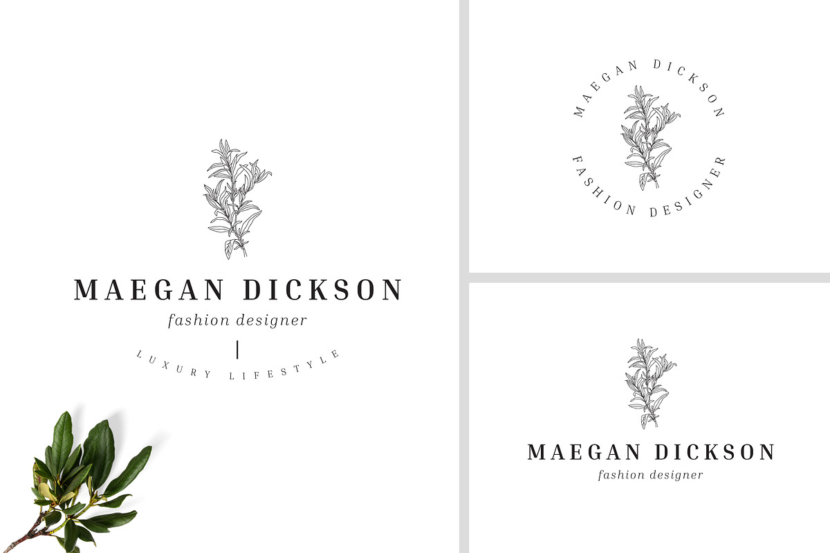 200 Hand Drawn Feminine Logo Bundle, a Branding & Logo Template by XpertgraphicD (Photo 56 of 61)