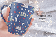 Sparkling Christmas, a Pattern Graphic by Springcolors Blossom (Thumbnail 2 of 5)