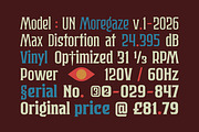 Moregaze - Display Typeface, a Serif Font by Uncarving (Thumbnail 7 of 13)