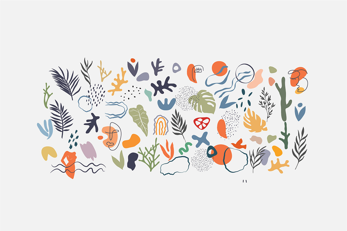 Abstract  doodle shapes, a Decorative Illustration by Merfin (Photo 5 of 15)
