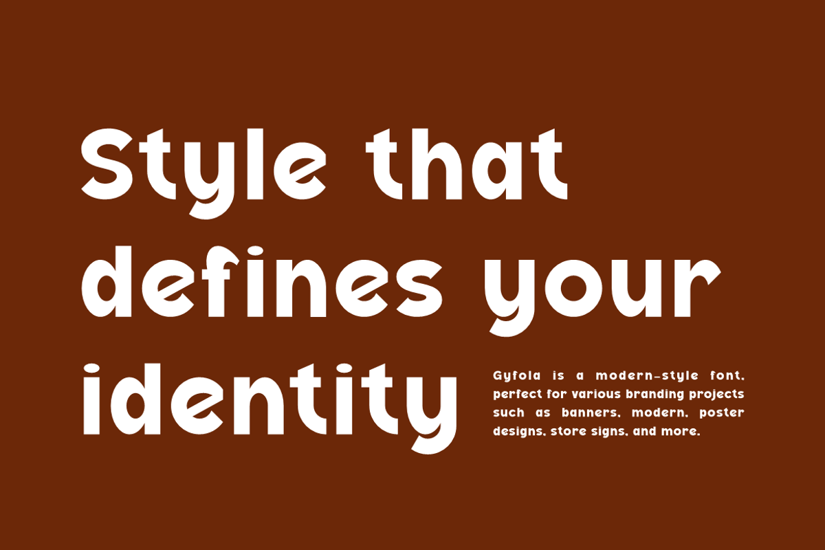 Gyfola - Cute & Funny Font, a Sans Serif Font by Iqsiart Studio (Photo 4 of 12)