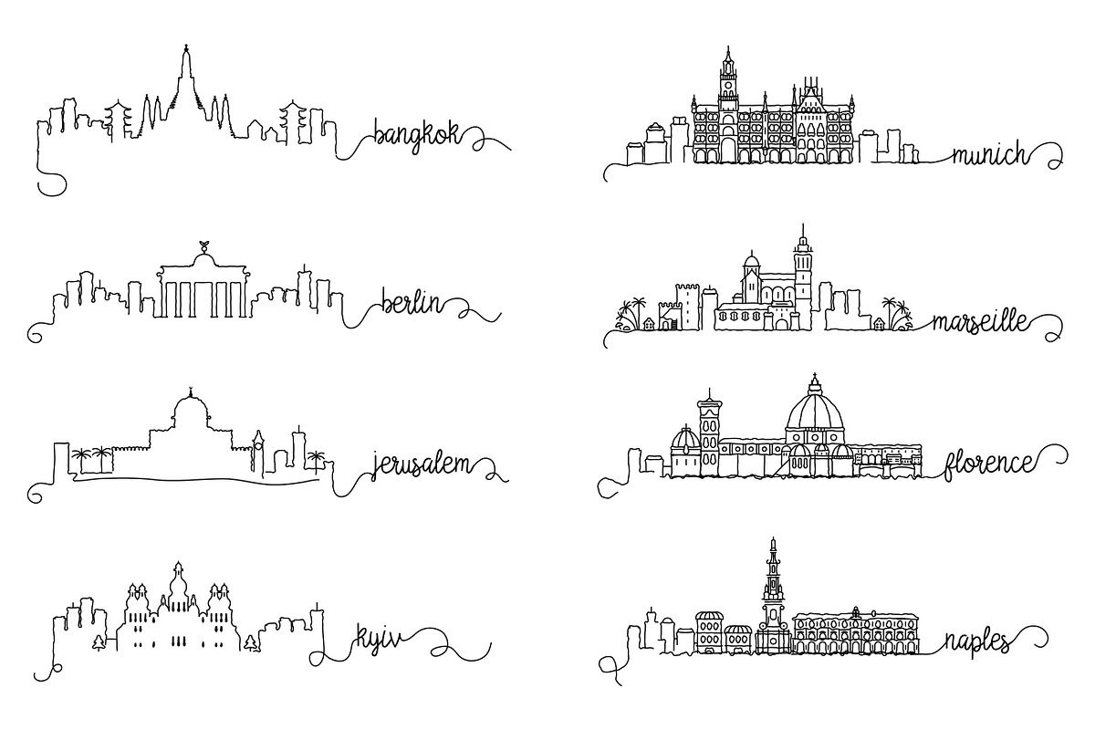 140 - Signature Skylines, an Outline Icon by Kursat Unsal (Photo 6 of 20)
